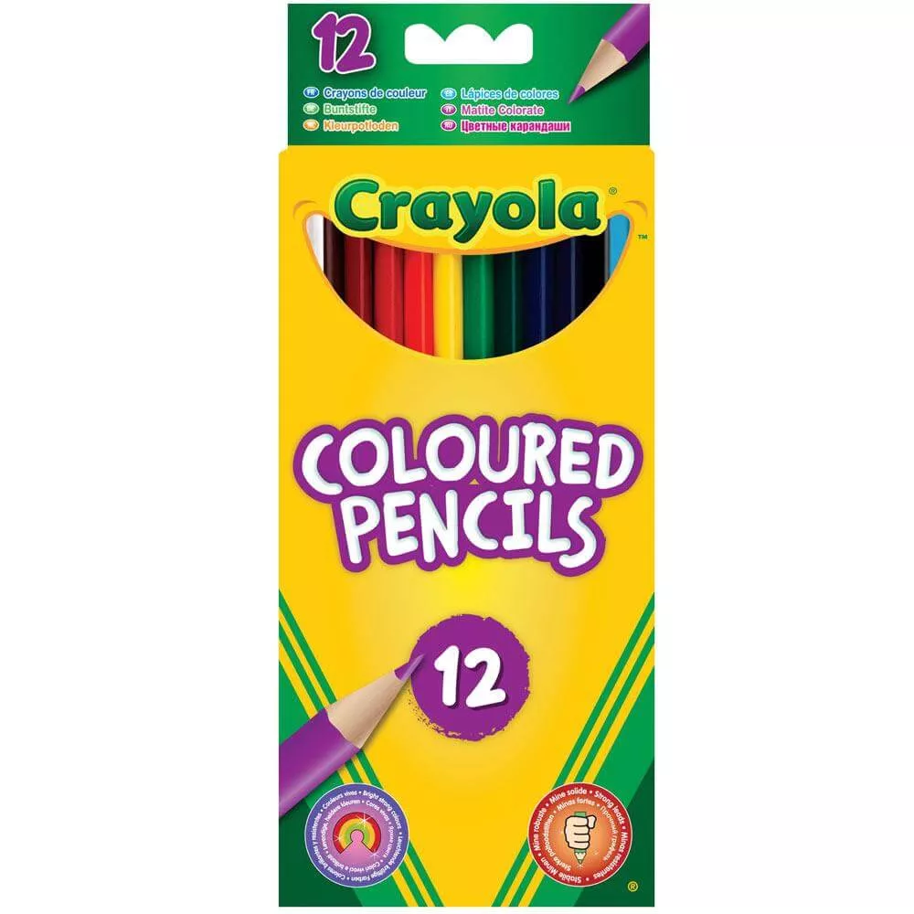 Crayola 12 Coloured Pencils